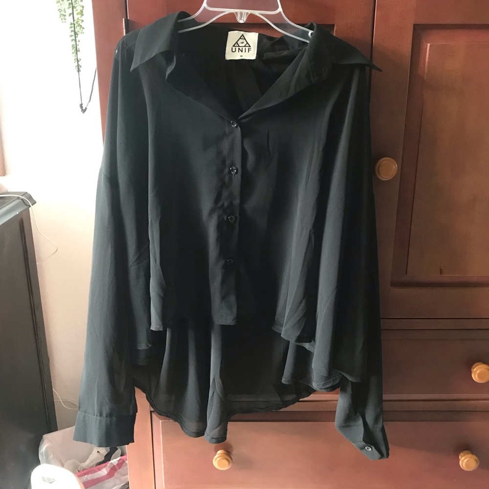 UNIF Button-Up Blouse